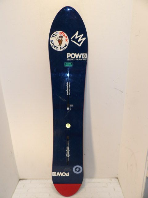 Men's Burton Branch Manager Size 159CM Snowboard - Blue / Maroon