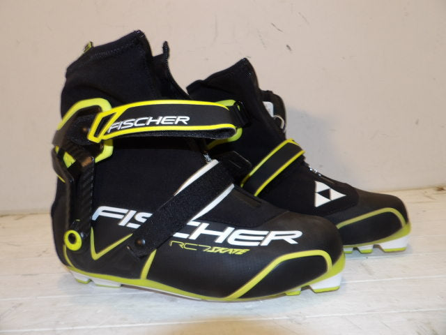 Fischer RC 7 Nordic Boots - Size EU 43 - Black / Yellow