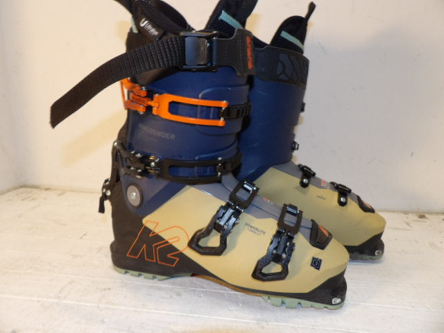 Mens K2 Mindbender 120 Size 28.5 AT Boots - Blue / Tan
