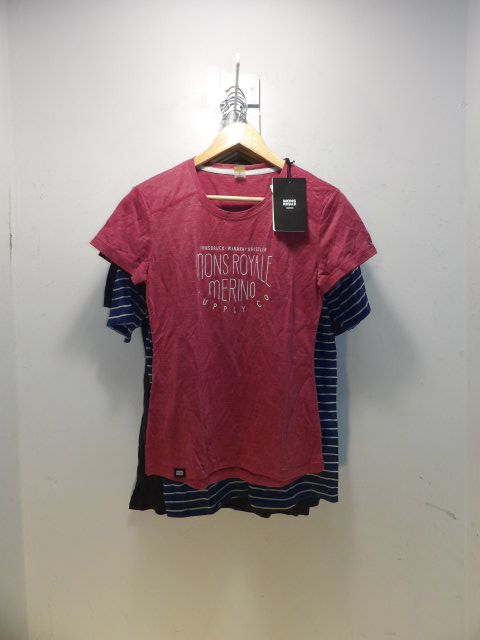Mons Royale Vapour Pink Shirt - Size S