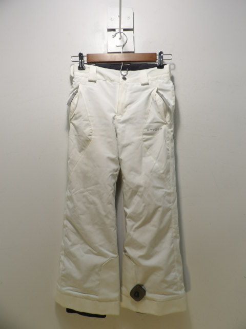 Youth Spyder Size 8 Pants - White