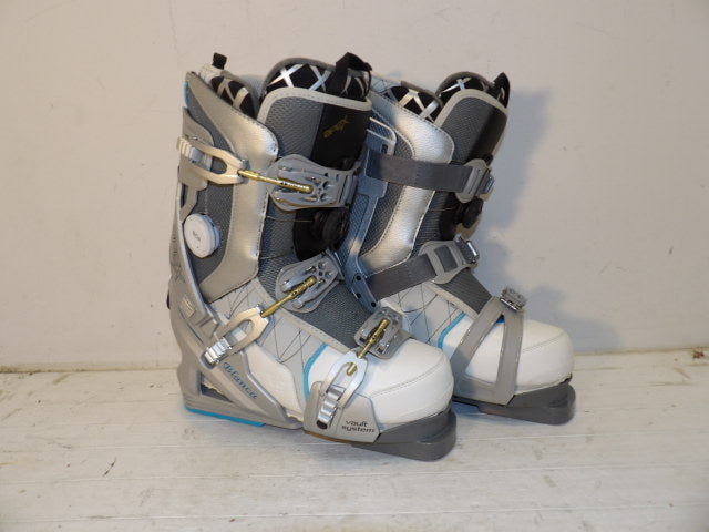 Womens Apex Blanca Size 27.0 Downhill Boots - Gray