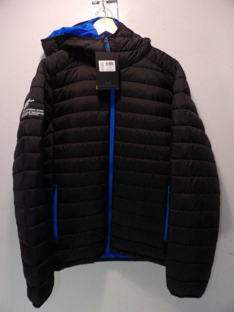 Men's Stormtech Size XL Black Puffy Jacket - Black