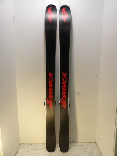 Men's Nordica Enforcer 100 w/ Pivot 13 Size 177cm Downhill Skis - Red/Blue