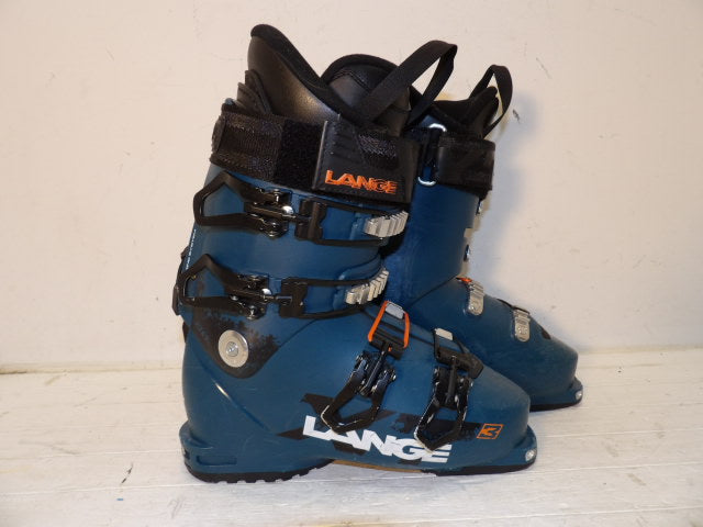 Mens Lange XT 3 Size 24.5 Downhill Boots - Blue