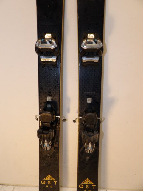 Mens Salomon QST 99 w/ Marker Size 167cm Downhill Skis - Black / Orange