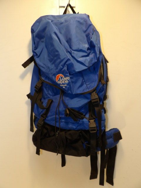 Lowe Alpine Size 70 Backpack - Blue