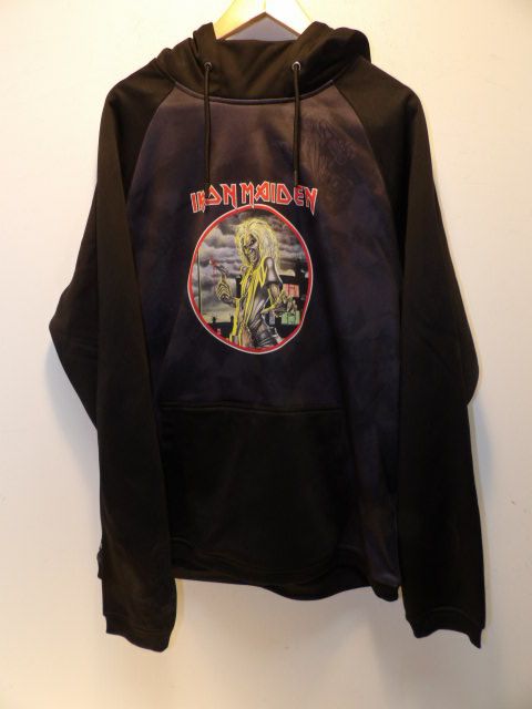 686 Size Large Riding Hoodie - Iron Maden