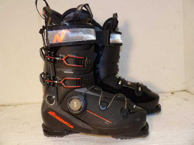 Mens Nordica Speed Machine 130 Size 28.5 Downhill Boots - Black