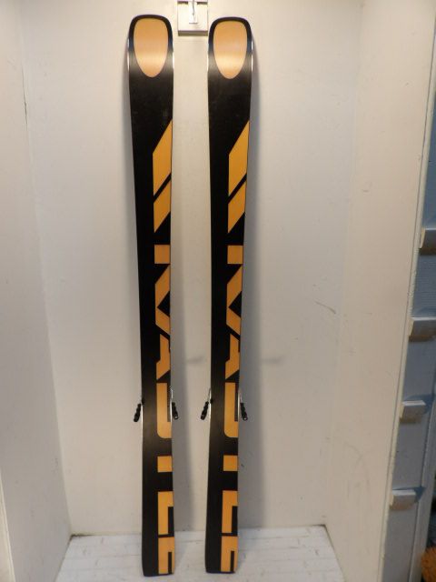 Mens Kastle FX 96 w/ Attak Size 188cm Downhill Skis - Grey / Orange