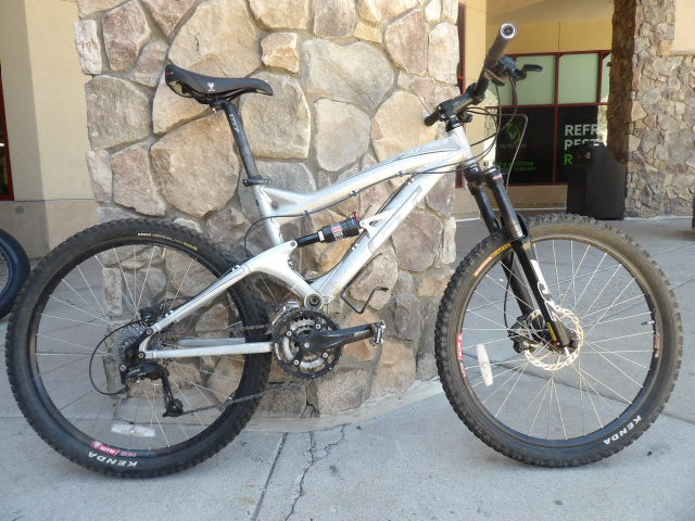 GT Force Size Small Mountain Bike - Silver - Size Small