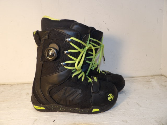 Men's K2 Darko Size 8.0 Boots - Black/Lime