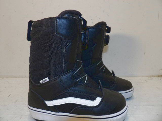 Youth Vans Juvie Linerless Size 5.0 Boots - Black / White