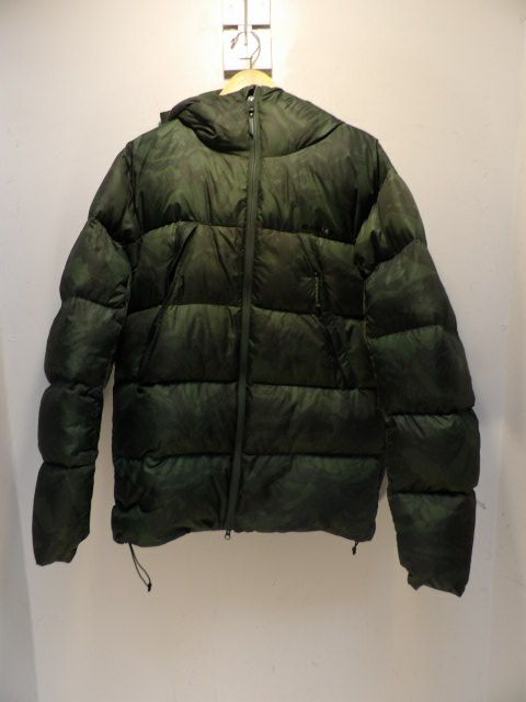 Men's Armada Puffy Size Large Green Jacket - Green Camo