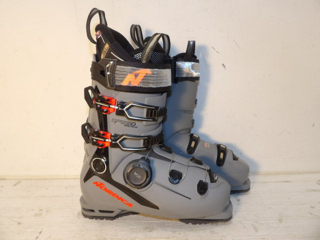 Mens Nordica Speed Machine BOA 120 Size 26.5 Downhill Boots - Gray