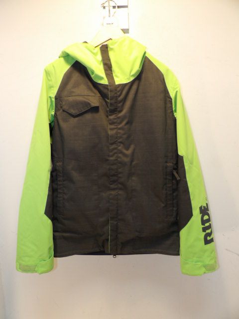 Mens Ride Size XS Green Jacket - Green / Gray