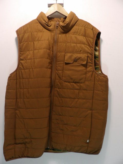 Mens Hang Ten Size XL Brown Vest - Brown