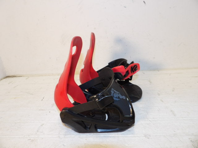 Youth K2 Mini Turbo Size XS Bindings - Red