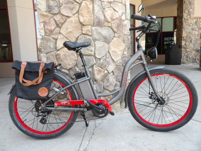 Wildsyde Electric Bike - Paree 500W - Townie - Red