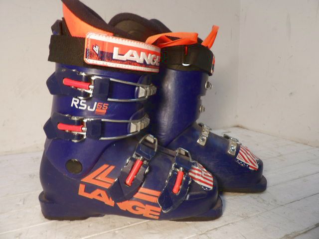 Youth Lange Size 22.5 RSJ 65 Kids Boots - Blue