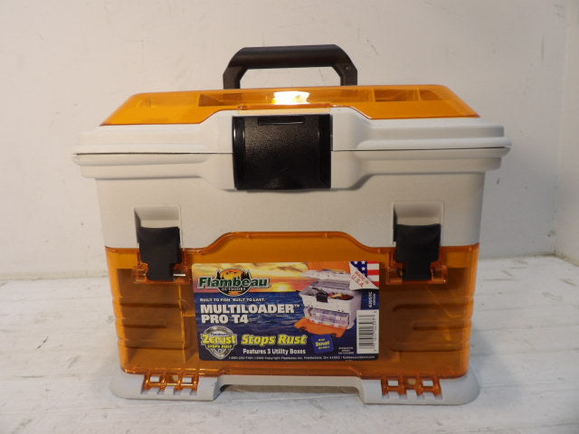 Flambeau Tackle Box - T4 Pro - Orange