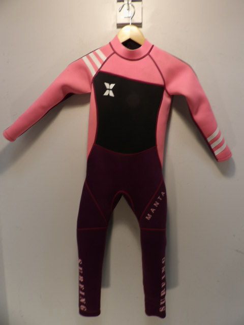 Youth Dive And Sail Manta Wetsuit - Pink/Purple