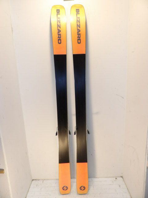 Mens Blizzard Rustler 9 w/ Marker Size 180cm Downhill Skis - Green