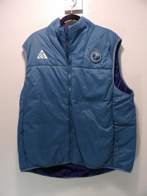 Men's Nike acg Size XL Blue Vest - NEW