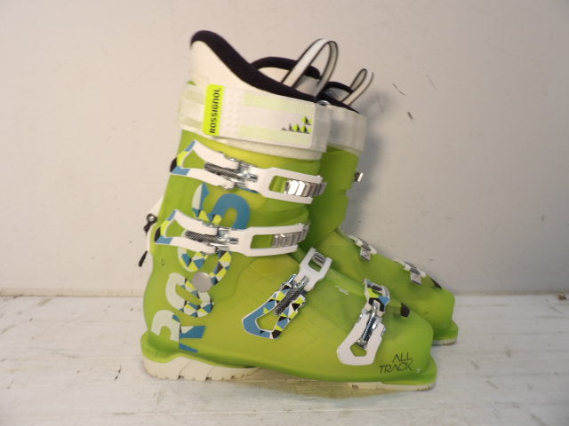 Womens Rossignol All Track Size 26.5 Downhill Boots - Green