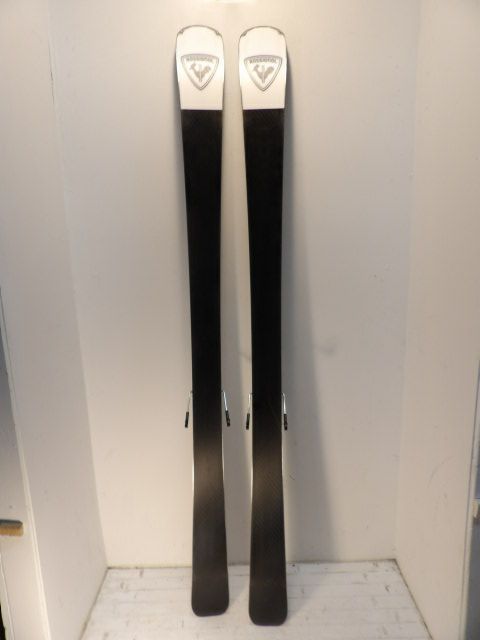 Mens Rossignol EXP 86 w/ Pivot GW Size 176cm Downhill Skis - Black