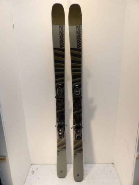 Mens K2 Mindbender 90w/ M11 Size 177cm Downhill Skis - Green