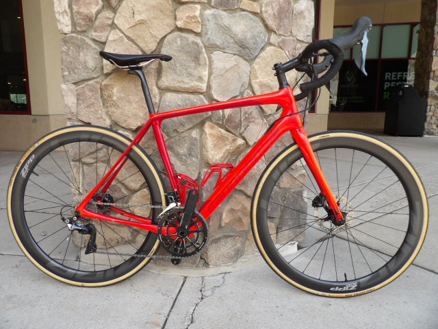 Cannondale Synapse Hi-Mod Duraace Road Bike - Size 54 - Red