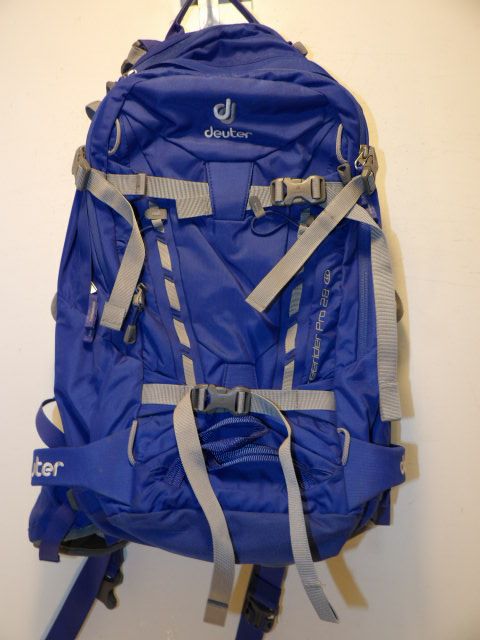 Womens Deuter Freerider Pro 28 Backpack - Blue