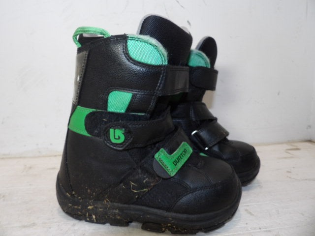 Youth Burton Size 3.0 Boots - Green