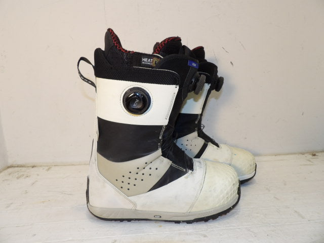 Men's Burton Ion BOA Size 9.0 Boots - White