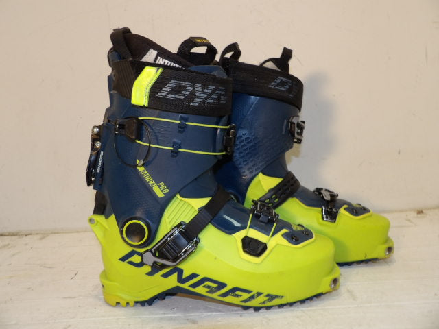 Dynafit Pro Radical Size 26.5 AT Boots - Yellow / Green