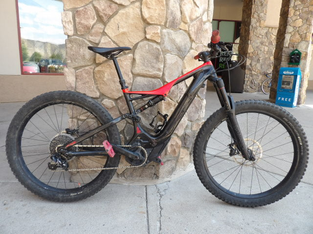 2018 Mens Turbo Levo FSR Comp Carbon Medium 6 Fattie /29 - Black