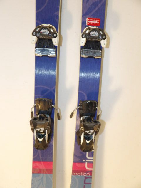 Womens Stockli Stormrider w/ Attack Size 167cm Downhill Skis - Purple / Blue