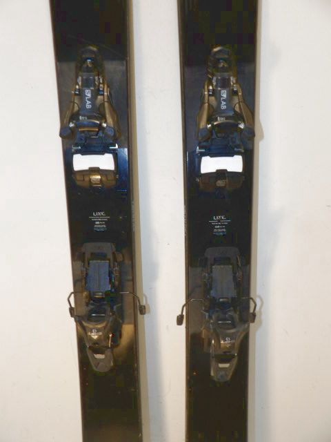 Mens Line Vision 118 W/ S Lab Shift 13 AT Skis - Black