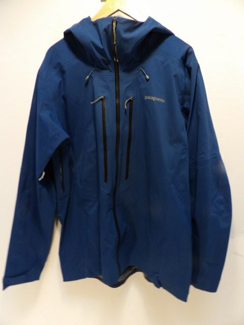 Men's Patagonia Shell Size Large Blue Jacket - Blue
