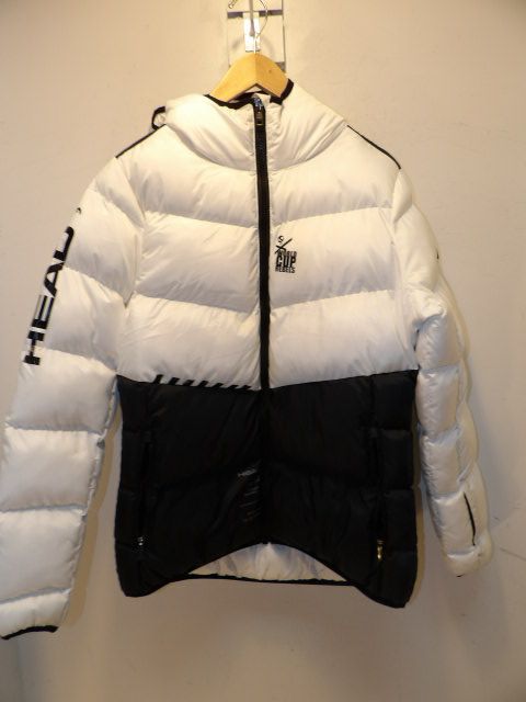 Head Size XL Blk/Wht Puffy Jacket - Black / White