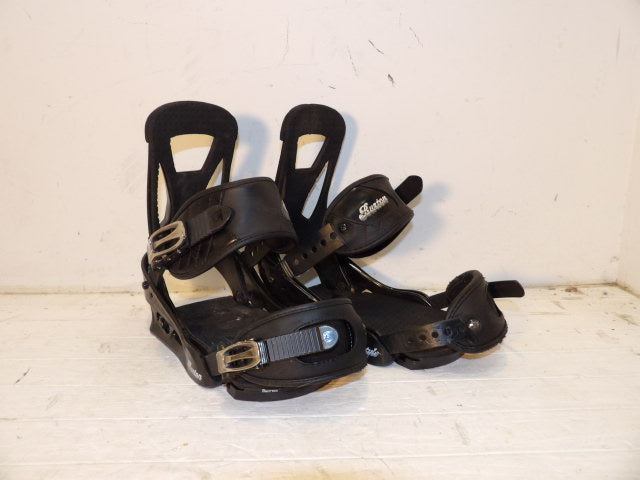 Mens Burton Freestyle Size Small Bindings - Black
