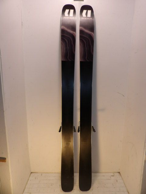 Men's Armada Tracer 108 w/ Attack 13 Size 180cm Downhill Skis - Black