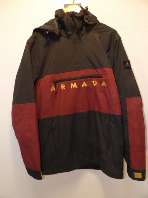 Men's Armada Anorak Size Medium Jacket - One Blue / One Red