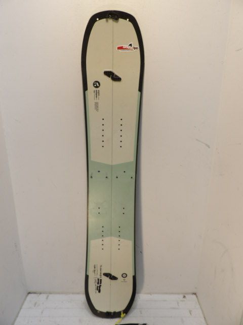 Amplid Size 153cm Split Board w/ Skins - Light Green