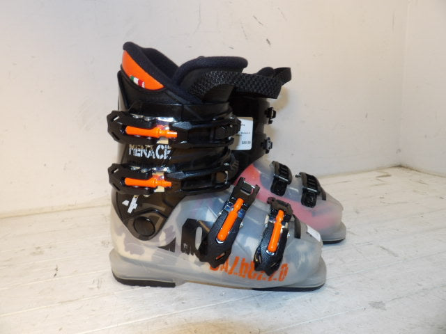 Youth Dalbello Size 19.5 Menace 4 Kids Boots - Clear / Black