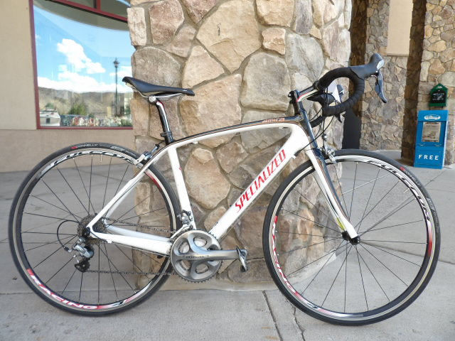 Womens Specialized Amira Expert Road Bike - White - Small