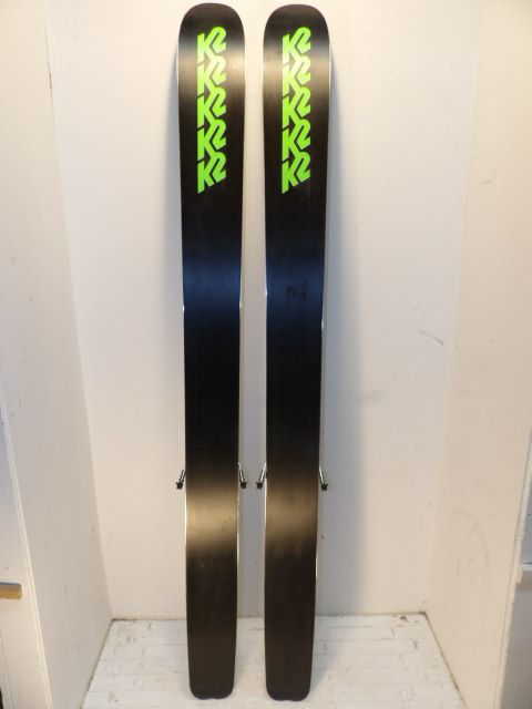 Mens K2 Pon2oon w/ Duke PT Size 179cm AT Skis - Black / Green