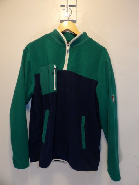 Men's Foot Joy Size M Green Fleece - Green/Blue