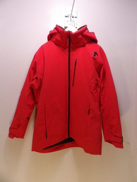 Men's Descente Insulated Size Large Jacket - Red